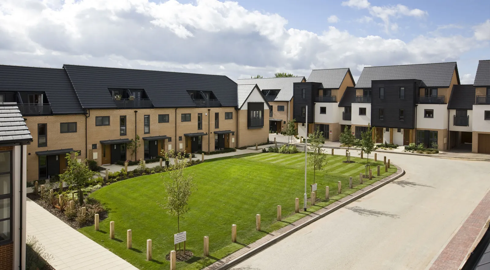 We specialise in all areas of landscaping for developers including full design and build projects.